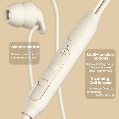 Wired In-Ear Headphones – 3.5mm Jack Earphones With Mic & Silicone Tips - ZOOMNSTORE