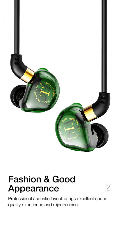 Wired In-Ear Headphones - HiFi Sound Headset With Mic | Heavy Bass Earphones - ZOOMNSTORE