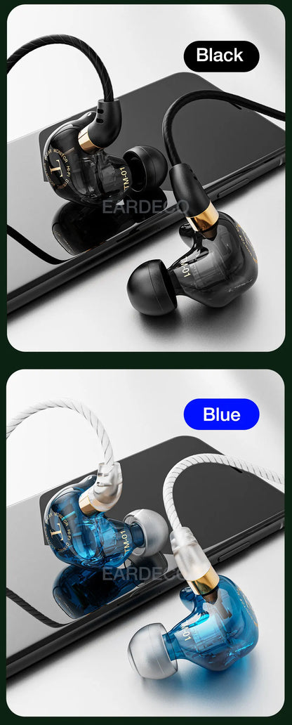 Wired In-Ear Headphones - HiFi Sound Headset With Mic | Heavy Bass Earphones - ZOOMNSTORE