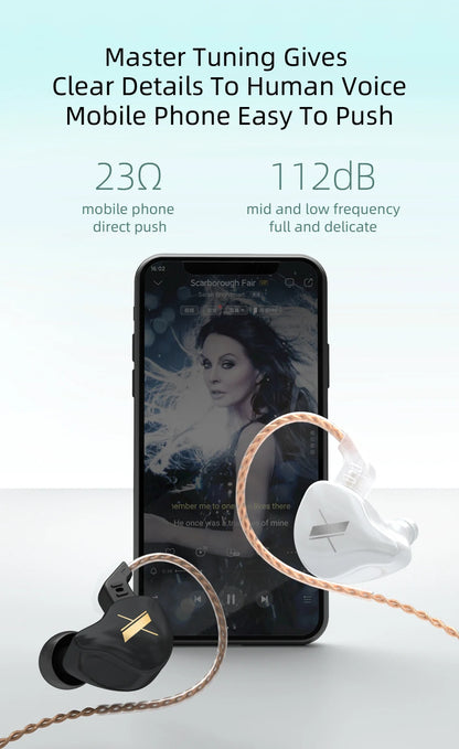 Wired In-Ear Headphones – Noise Cancelling Earbuds With Detachable Cable & Mic - ZOOMNSTORE