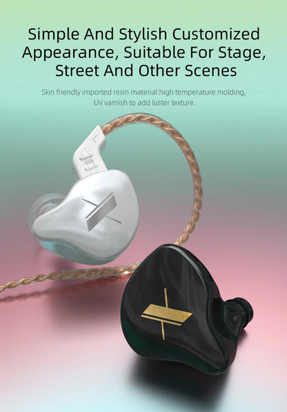 Wired In-Ear Headphones – Noise Cancelling Earbuds With Detachable Cable & Mic - ZOOMNSTORE