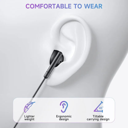 Wired In Ear Headphones – USB Type C Headphones With Microphone & Volume Control - ZOOMNSTORE