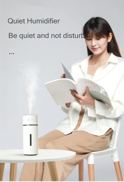 Wireless Aromatherapy Humidifier - 260ML USB Ultrasonic Diffuser with Rechargeable Battery - ZOOMNSTORE