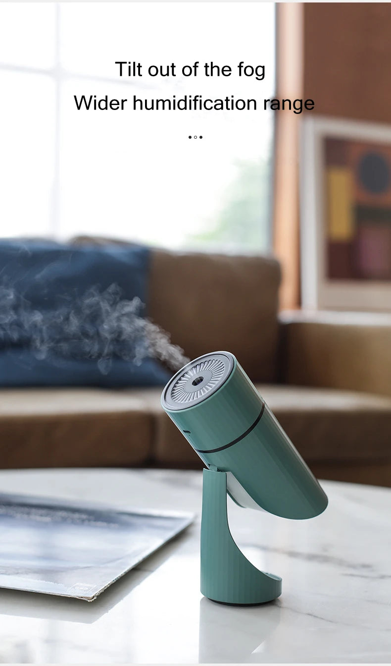 Wireless Aromatherapy Humidifier - 260ML USB Ultrasonic Diffuser with Rechargeable Battery - ZOOMNSTORE