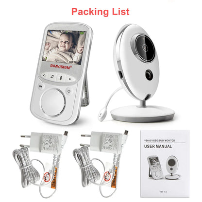 Wireless LCD Audio Video Baby Monitor VB605 Radio Nanny Music Intercom IR 24h Portable Baby Camera Baby Walkie Talkie Babysitter - ZOOMNSTORE
