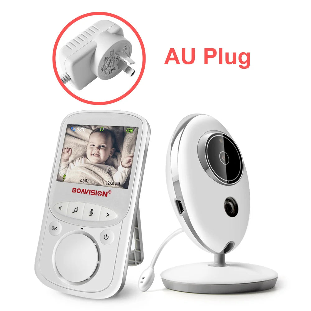 Wireless LCD Audio Video Baby Monitor VB605 Radio Nanny Music Intercom IR 24h Portable Baby Camera Baby Walkie Talkie Babysitter - ZOOMNSTORE