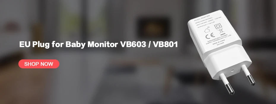 VB603 Video Baby Monitor 2.4G Wireless With 3.2 Inches LCD 2 Way Audio Talk Night Vision Surveillance Security Camera Babysitter - ZOOMNSTORE