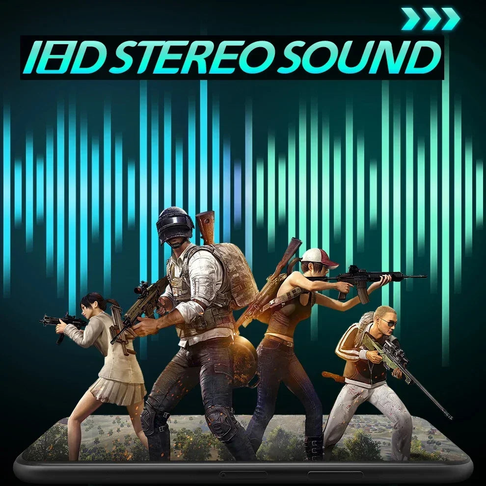 Bluetooth Earbuds - Waterproof Stereo Headset with Mic - ZOOMNSTORE