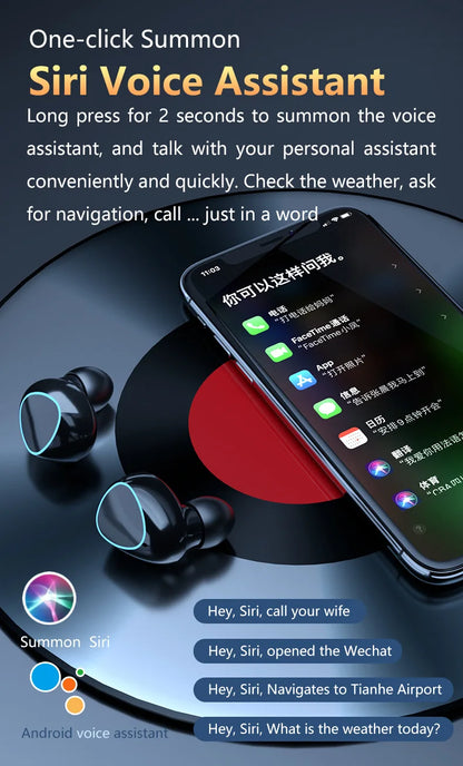 Wireless Bluetooth Earbuds – Sports Earphones with Power Bank & High Quality Sound - ZOOMNSTORE