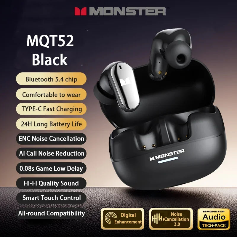 Wireless Bluetooth Earbuds - True Wireless Earphones With Noise Cancelling & Touch Control - ZOOMNSTORE