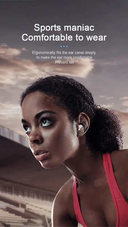 Wireless Bluetooth Earbuds – True Wireless Headphones with Mic & Charging Case - ZOOMNSTORE