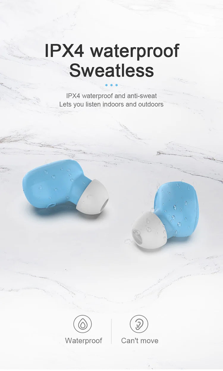 Wireless Bluetooth Earbuds – True Wireless Headphones with Mic & Charging Case - ZOOMNSTORE
