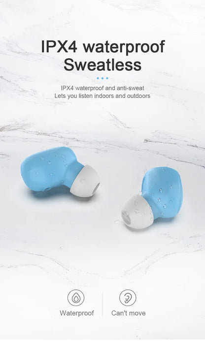 Wireless Bluetooth Earbuds – True Wireless Headphones with Mic & Charging Case - ZOOMNSTORE