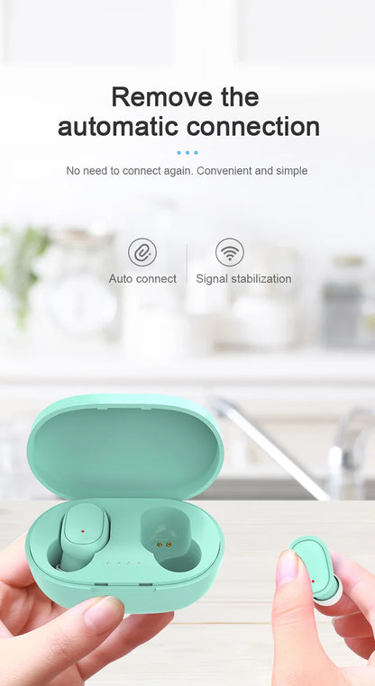 Wireless Bluetooth Earbuds – True Wireless Headphones with Mic & Charging Case - ZOOMNSTORE