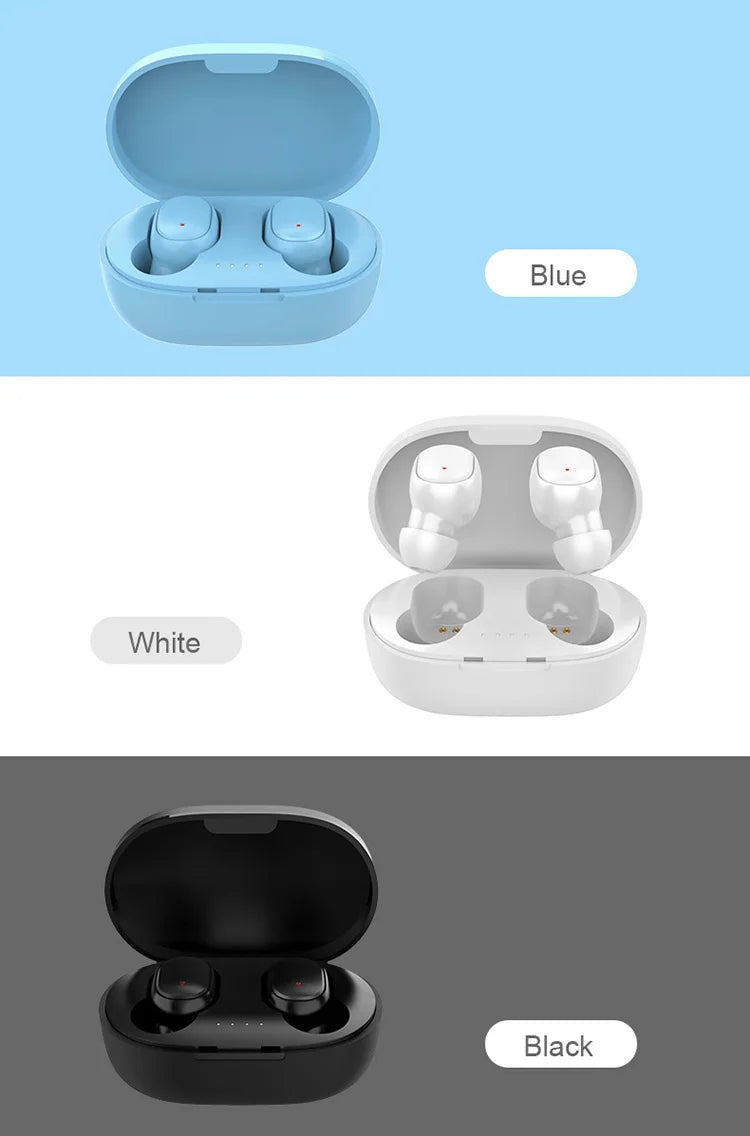 Wireless Bluetooth Earbuds – True Wireless Headphones with Mic & Charging Case - ZOOMNSTORE