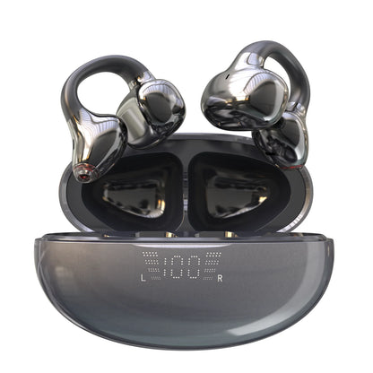 Wireless Bluetooth Earphones - Ear Clip Headphones With Noise Cancelling & Waterproof - ZOOMNSTORE