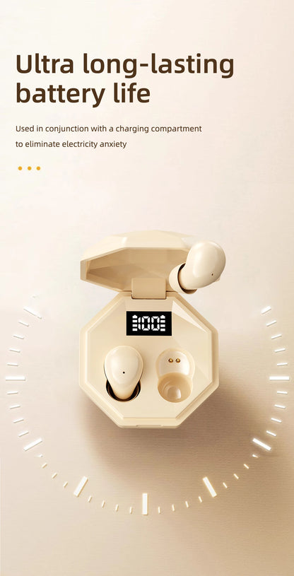 Wireless Bluetooth Earphones - Mini TWS In-Ear Headphones With Noise Cancelling Bass - ZOOMNSTORE