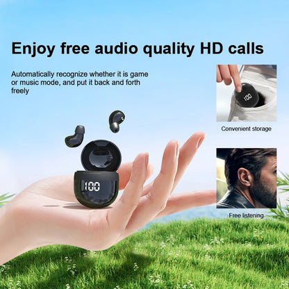 Wireless Bluetooth Earphones - Noise Cancelling Earbuds With Mic & Bass Heavy Sound - ZOOMNSTORE