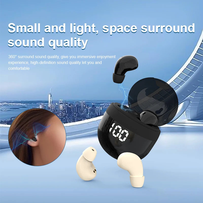 Wireless Bluetooth Earphones - Noise Cancelling Earbuds With Mic & Bass Heavy Sound - ZOOMNSTORE
