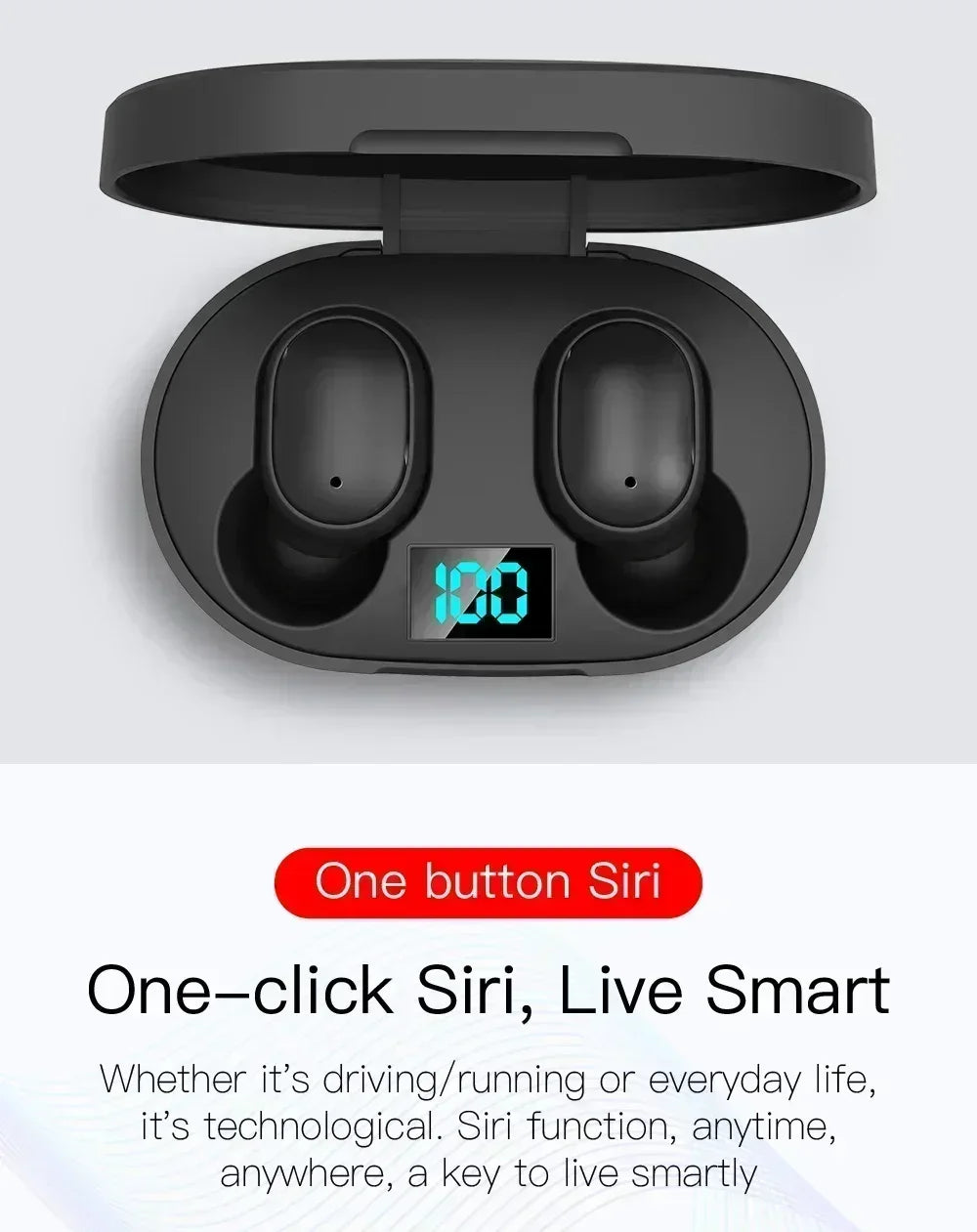 Wireless Bluetooth Earphones - Noise Cancelling Earbuds With Mic, Bluetooth 5.0 Headset - ZOOMNSTORE