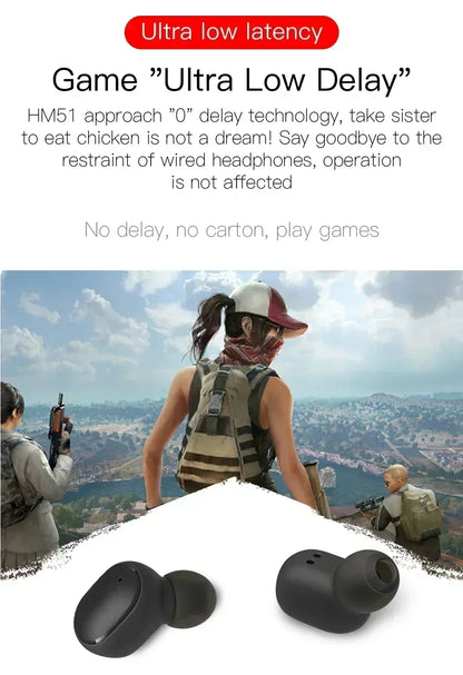 Wireless Bluetooth Earphones - Noise Cancelling Earbuds With Mic, Bluetooth 5.0 Headset - ZOOMNSTORE