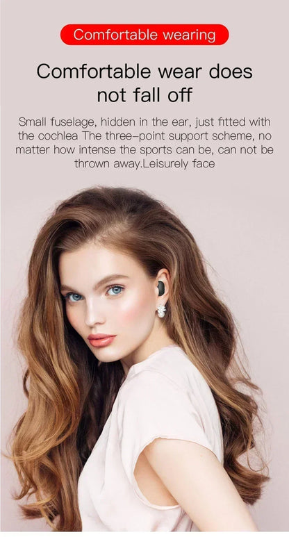 Wireless Bluetooth Earphones - Noise Cancelling Earbuds With Mic, Bluetooth 5.0 Headset - ZOOMNSTORE