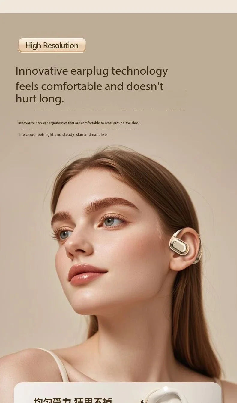 Wireless Bluetooth Earphones - Sports Ear Hook Headset with HD Sound & Mic - ZOOMNSTORE
