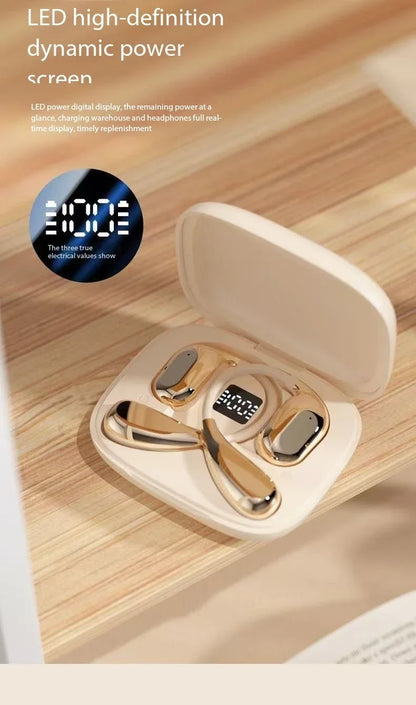 Wireless Bluetooth Earphones - Sports Ear Hook Headset with HD Sound & Mic - ZOOMNSTORE