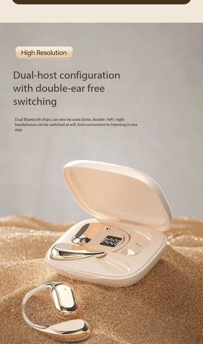 Wireless Bluetooth Earphones - Sports Ear Hook Headset with HD Sound & Mic - ZOOMNSTORE