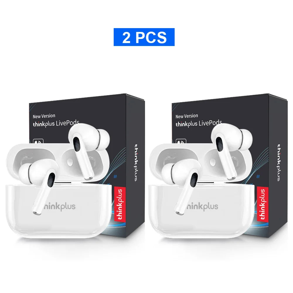 Original Thinkplus Wireless Bluetooth Earphones ANC Noise Reduction Earbuds HD Mic Call Gamer Headsets LED Touch Screen Control - ZOOMNSTORE