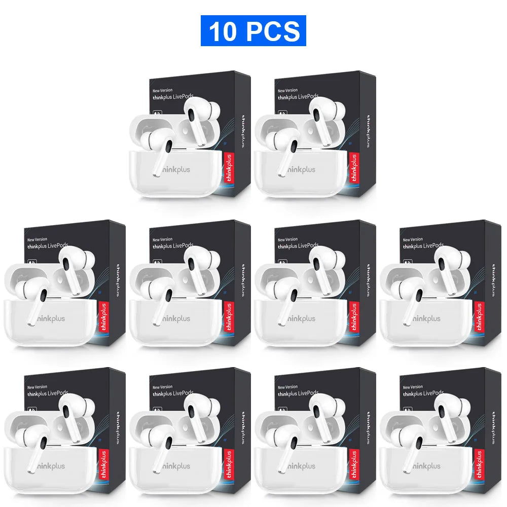 Original Thinkplus Wireless Bluetooth Earphones ANC Noise Reduction Earbuds HD Mic Call Gamer Headsets LED Touch Screen Control - ZOOMNSTORE