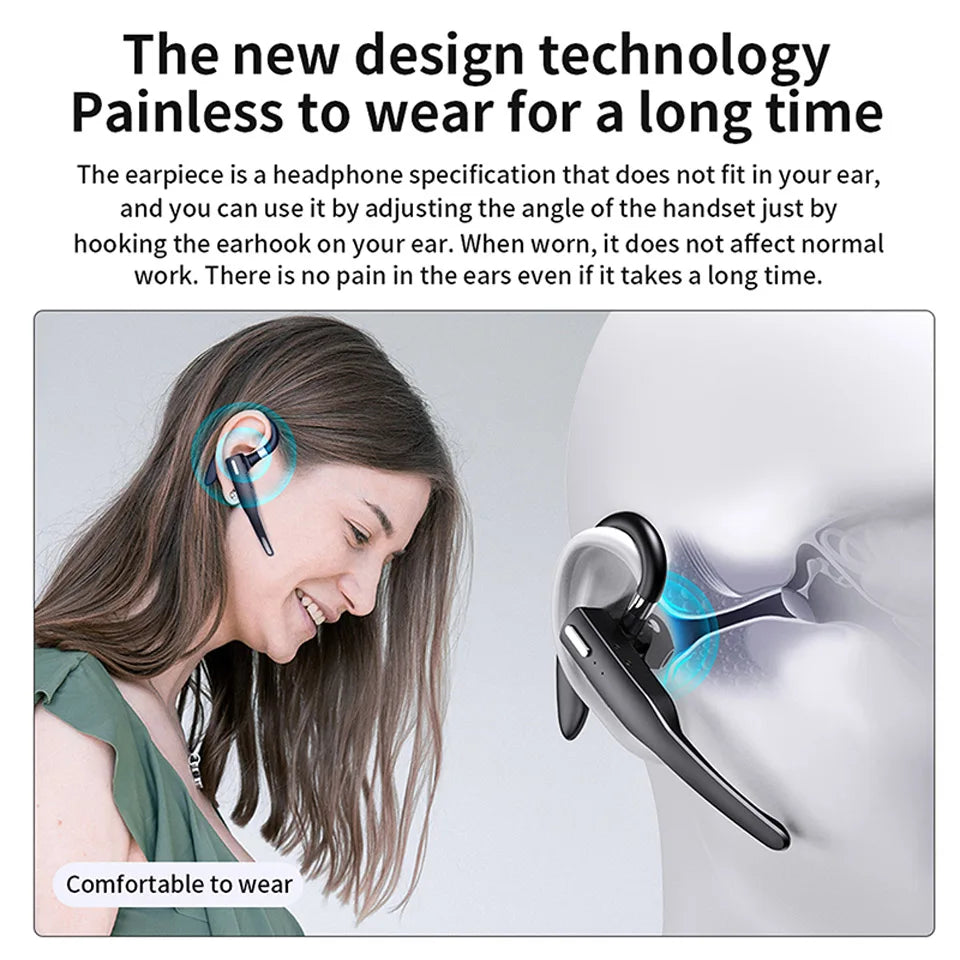 Wireless Bluetooth Headphones – Noise Cancelling Earbuds With Mic & Long Battery Life - ZOOMNSTORE