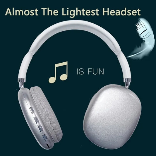 P9 Wireless Bluetooth Headphones - Noise Cancelling Over Ear Gaming Headset for Apple - ZOOMNSTORE