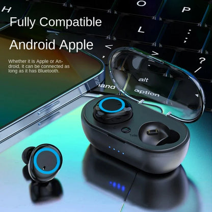 Wireless Bluetooth Headphones – True Wireless Earbuds with Touch Control & Microphone - ZOOMNSTORE