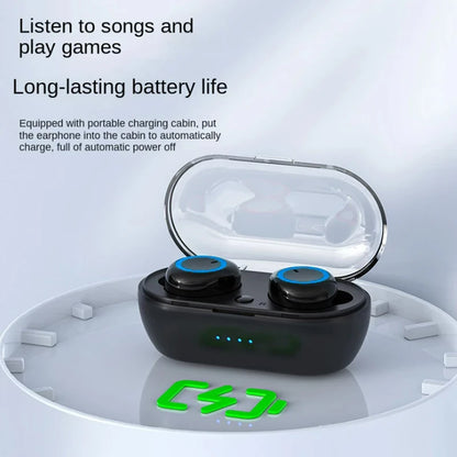 Wireless Bluetooth Headphones – True Wireless Earbuds with Touch Control & Microphone - ZOOMNSTORE