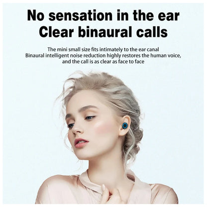 Wireless Bluetooth Headphones – True Wireless Earbuds with Touch Control & Microphone - ZOOMNSTORE