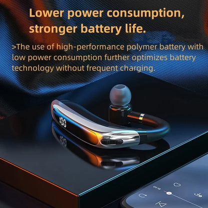 Wireless Bluetooth Headset | HD Call Noise Reduction, Dual Connection & Bluetooth 5.3 Earbuds - ZOOMNSTORE
