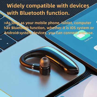 Wireless Bluetooth Headset | HD Call Noise Reduction, Dual Connection & Bluetooth 5.3 Earbuds - ZOOMNSTORE