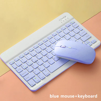 Bluetooth Keyboard and Mouse For iPad Xiaomi Samsung Huawei Phone Tablet Slim Mini Wireless Keyboard For Android IOS Windows - ZOOMNSTORE
