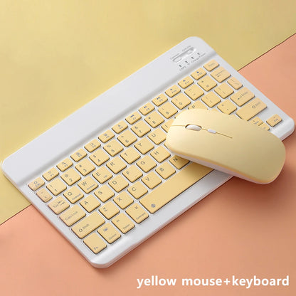 Bluetooth Keyboard and Mouse For iPad Xiaomi Samsung Huawei Phone Tablet Slim Mini Wireless Keyboard For Android IOS Windows - ZOOMNSTORE