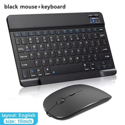 Bluetooth Keyboard and Mouse For iPad Xiaomi Samsung Huawei Phone Tablet Slim Mini Wireless Keyboard For Android IOS Windows - ZOOMNSTORE