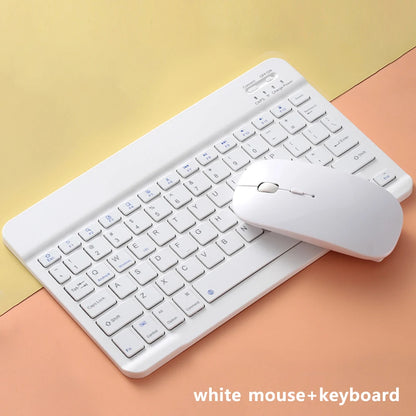 Bluetooth Keyboard and Mouse For iPad Xiaomi Samsung Huawei Phone Tablet Slim Mini Wireless Keyboard For Android IOS Windows - ZOOMNSTORE