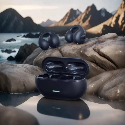 T75 Fone Bluetooth Bone Conduction Headphones - Wireless Sports Earphones with Noise Canceling HD Call - ZOOMNSTORE