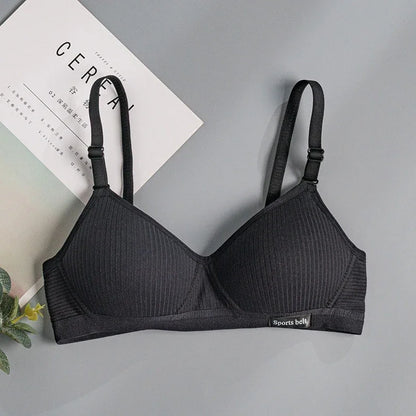 Wireless Bra Seamless Push Up Bra With Adjustable Straps - Comfortable Cotton Lingerie - ZOOMNSTORE