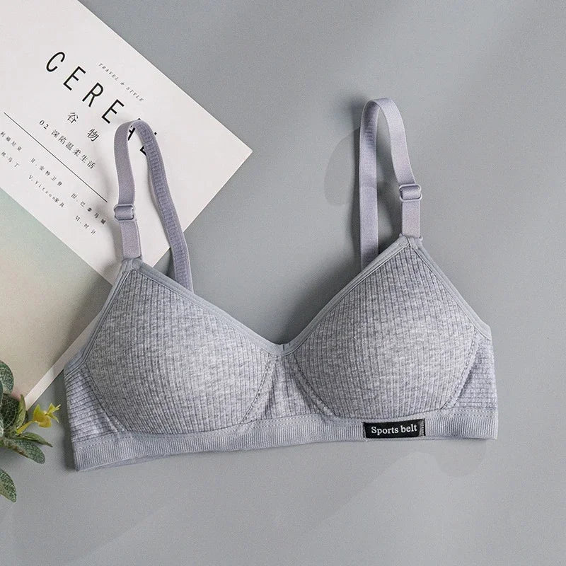 Wireless Bra Seamless Push Up Bra With Adjustable Straps - Comfortable Cotton Lingerie - ZOOMNSTORE