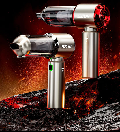 Wireless Car Vacuum Cleaner - Portable Handheld Mini Vacuum with Powerful Suction - ZOOMNSTORE