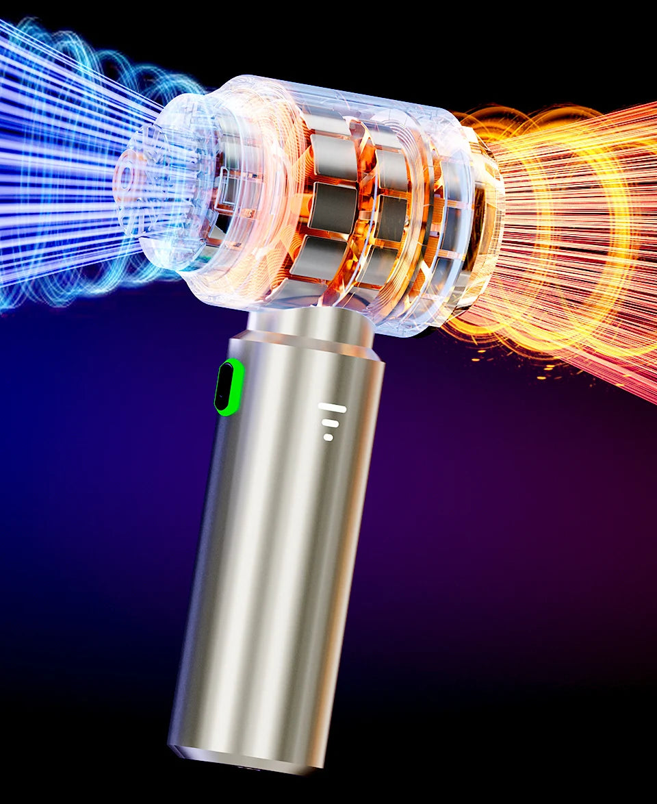 Wireless Car Vacuum Cleaner - Portable Handheld Mini Vacuum with Powerful Suction - ZOOMNSTORE