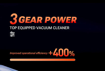 Wireless Car Vacuum Cleaner - Portable Handheld Mini Vacuum with Powerful Suction - ZOOMNSTORE