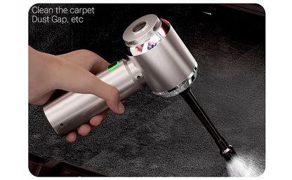 Wireless Car Vacuum Cleaner - Portable Handheld Mini Vacuum with Powerful Suction - ZOOMNSTORE