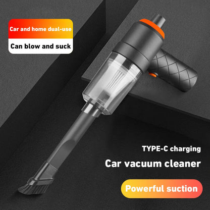 Wireless Car Vacuum - Cordless Handheld Portable Cleaner With High Power Suction - ZOOMNSTORE